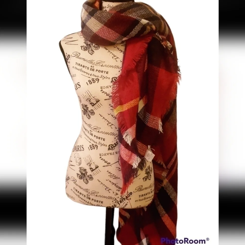 BLANKET Scarf Plaid
